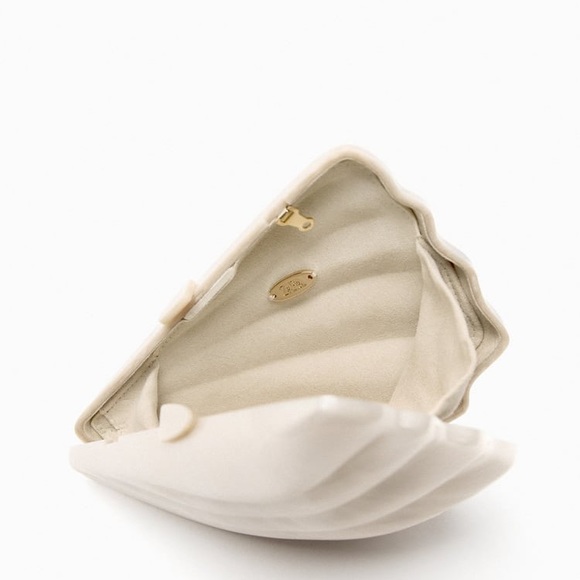 ZARA FAUX PEARL BOX BAG - Picture 5 of 8